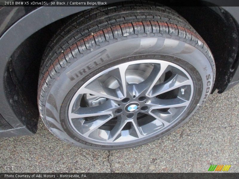 Jet Black / Canberra Beige/Black 2018 BMW X5 xDrive35i