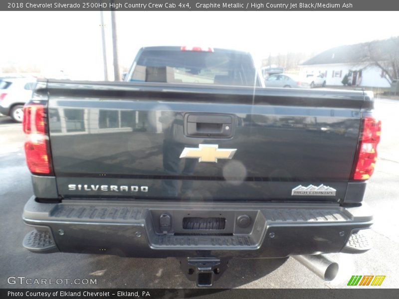 Graphite Metallic / High Country Jet Black/Medium Ash 2018 Chevrolet Silverado 2500HD High Country Crew Cab 4x4