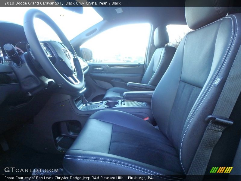Black Onyx Crystal Pearl / Black 2018 Dodge Grand Caravan SXT