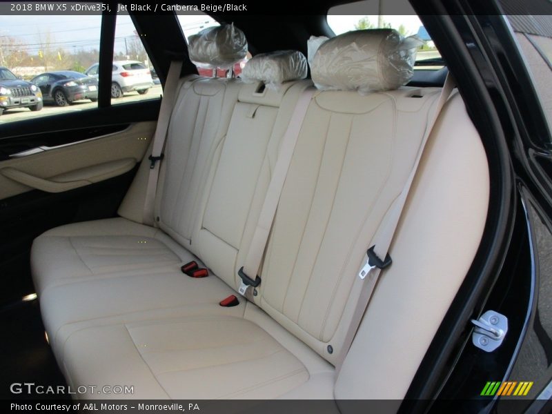 Jet Black / Canberra Beige/Black 2018 BMW X5 xDrive35i