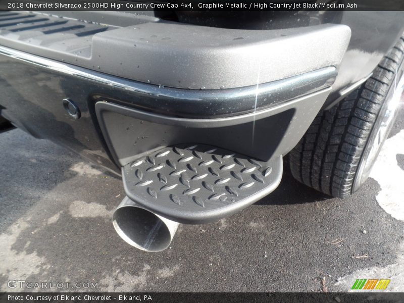 Graphite Metallic / High Country Jet Black/Medium Ash 2018 Chevrolet Silverado 2500HD High Country Crew Cab 4x4
