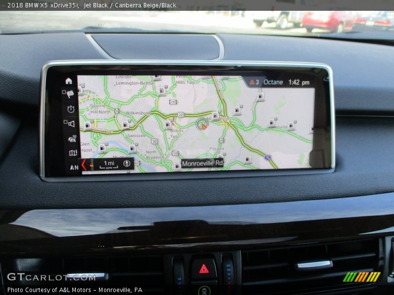 Jet Black / Canberra Beige/Black 2018 BMW X5 xDrive35i