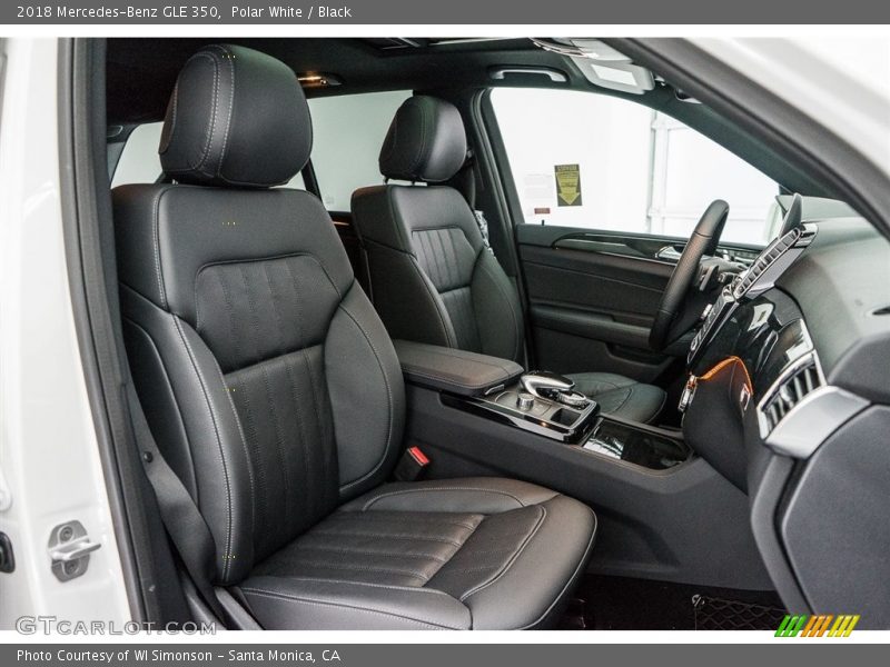 Polar White / Black 2018 Mercedes-Benz GLE 350