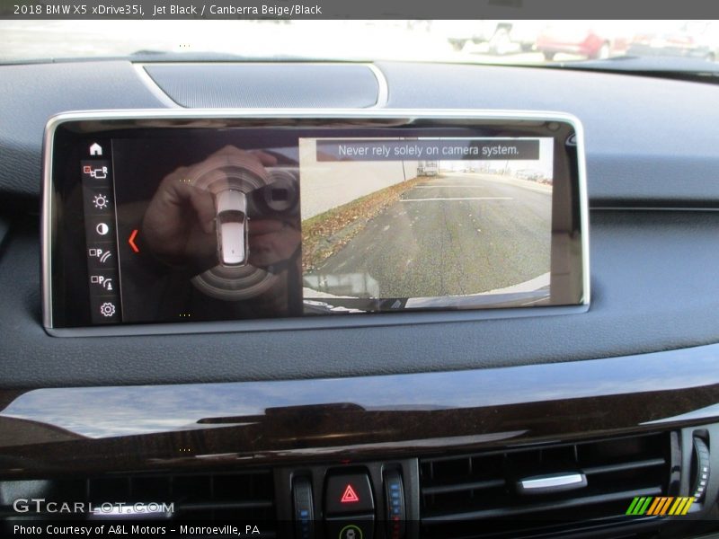 Jet Black / Canberra Beige/Black 2018 BMW X5 xDrive35i