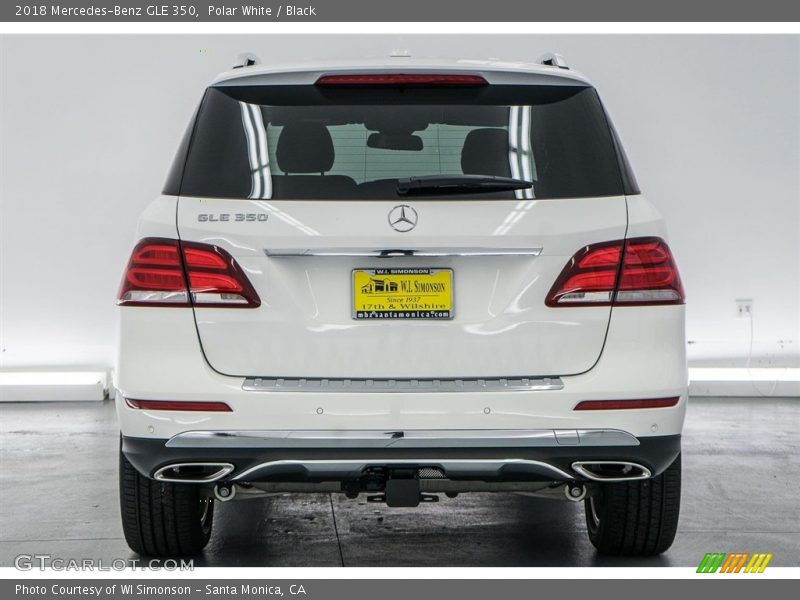 Polar White / Black 2018 Mercedes-Benz GLE 350
