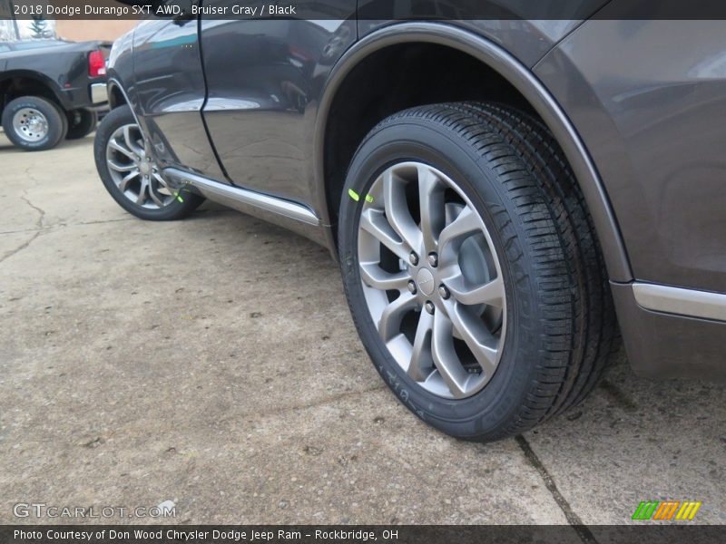 Bruiser Gray / Black 2018 Dodge Durango SXT AWD