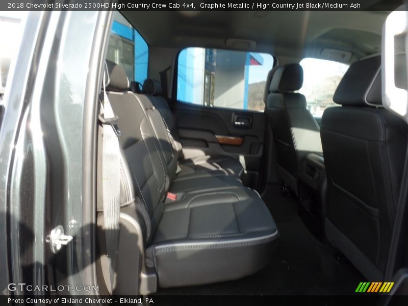 Graphite Metallic / High Country Jet Black/Medium Ash 2018 Chevrolet Silverado 2500HD High Country Crew Cab 4x4