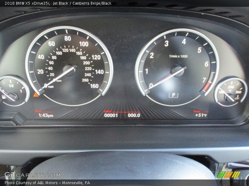 Jet Black / Canberra Beige/Black 2018 BMW X5 xDrive35i