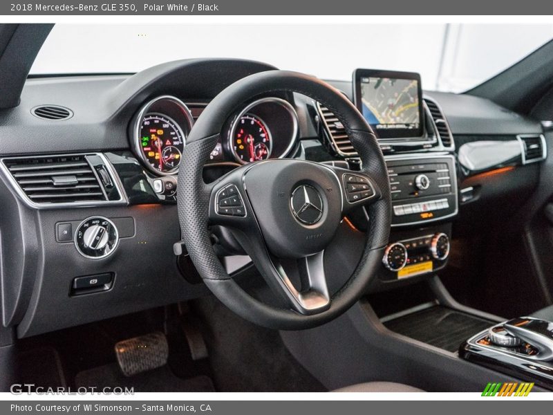 Polar White / Black 2018 Mercedes-Benz GLE 350