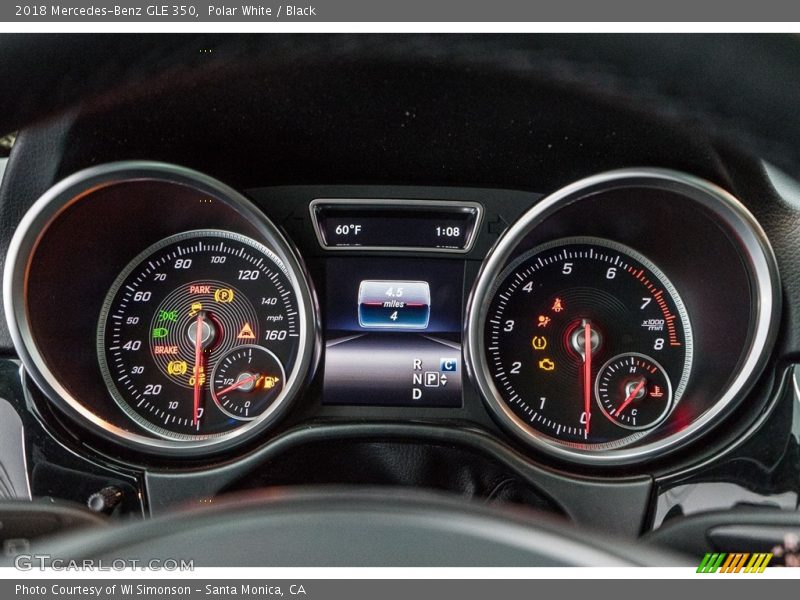 Polar White / Black 2018 Mercedes-Benz GLE 350