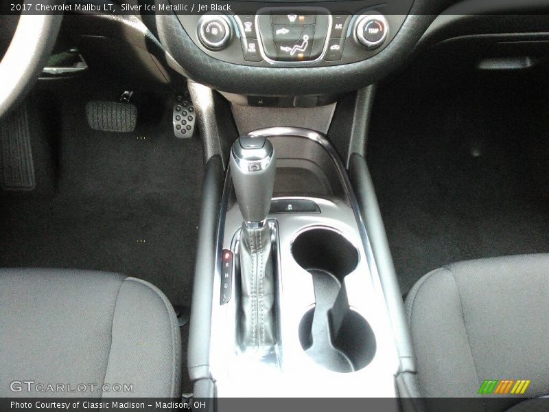 Silver Ice Metallic / Jet Black 2017 Chevrolet Malibu LT