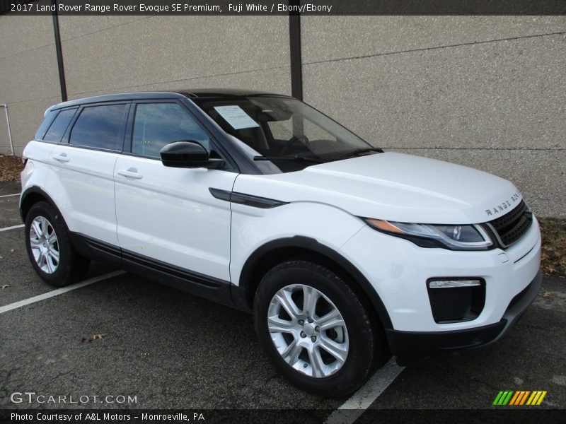 Fuji White / Ebony/Ebony 2017 Land Rover Range Rover Evoque SE Premium