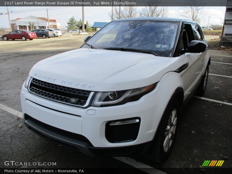 Fuji White / Ebony/Ebony 2017 Land Rover Range Rover Evoque SE Premium