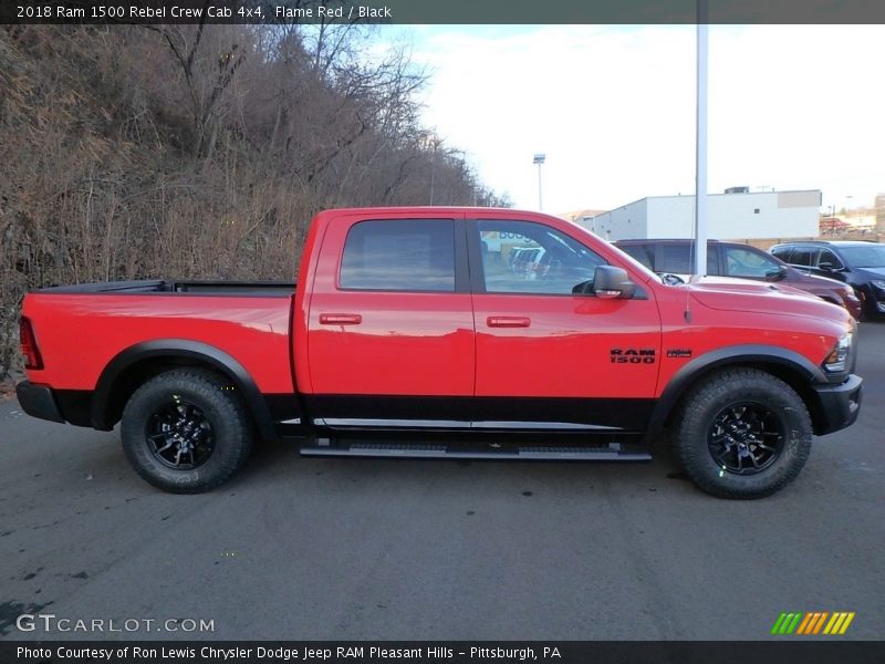  2018 1500 Rebel Crew Cab 4x4 Flame Red