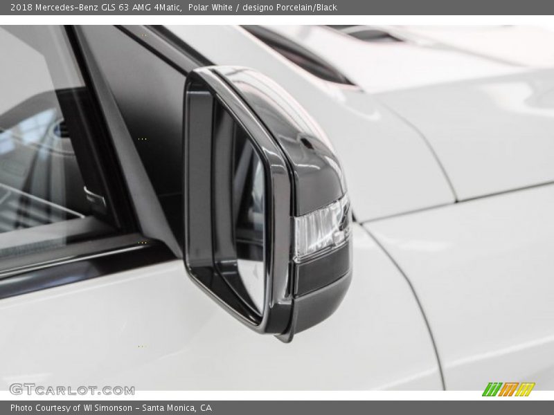 Polar White / designo Porcelain/Black 2018 Mercedes-Benz GLS 63 AMG 4Matic