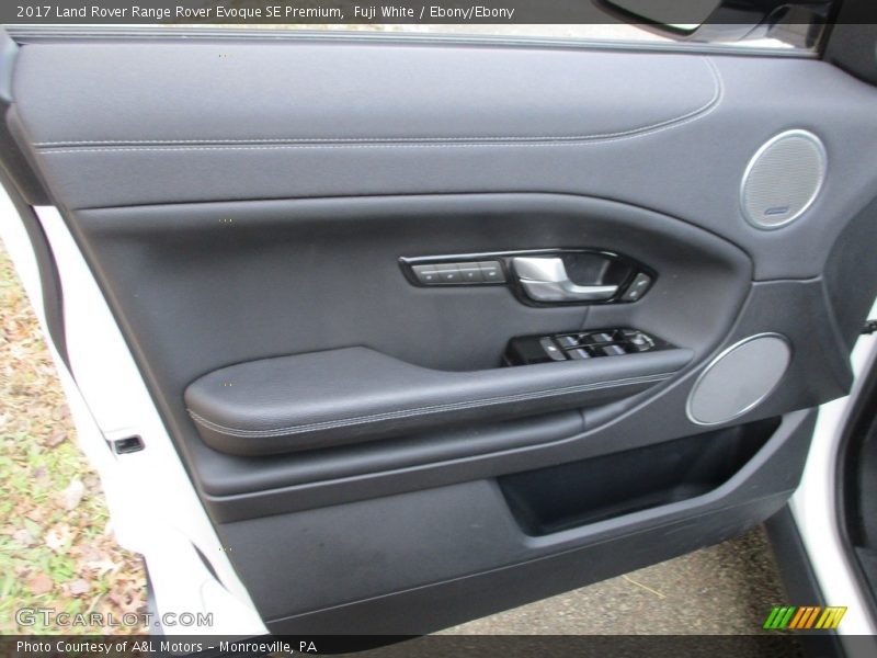 Fuji White / Ebony/Ebony 2017 Land Rover Range Rover Evoque SE Premium