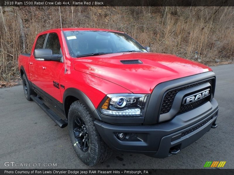 Front 3/4 View of 2018 1500 Rebel Crew Cab 4x4