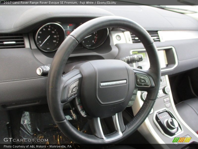 Fuji White / Ebony/Ebony 2017 Land Rover Range Rover Evoque SE Premium