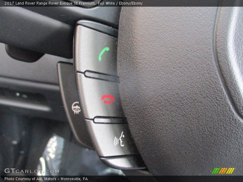 Fuji White / Ebony/Ebony 2017 Land Rover Range Rover Evoque SE Premium