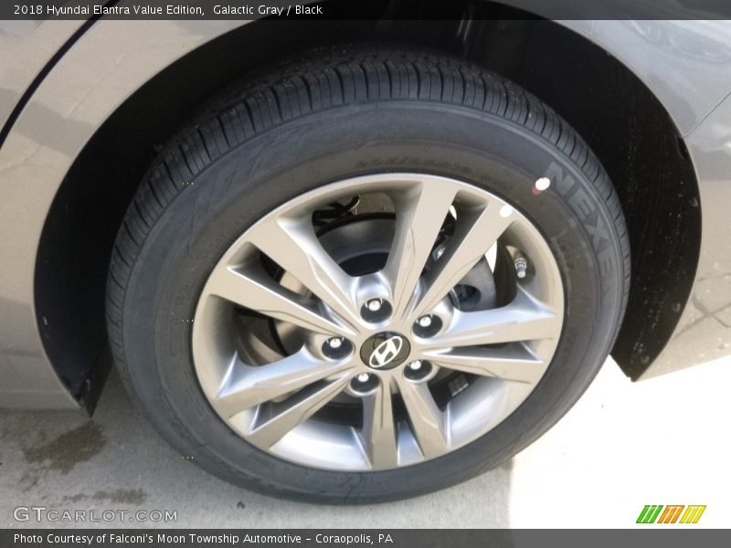 Galactic Gray / Black 2018 Hyundai Elantra Value Edition