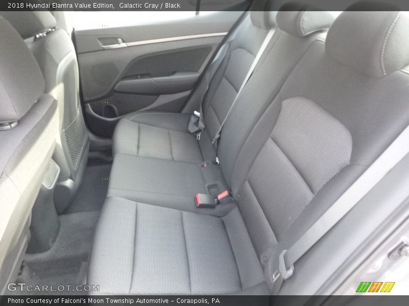 Galactic Gray / Black 2018 Hyundai Elantra Value Edition