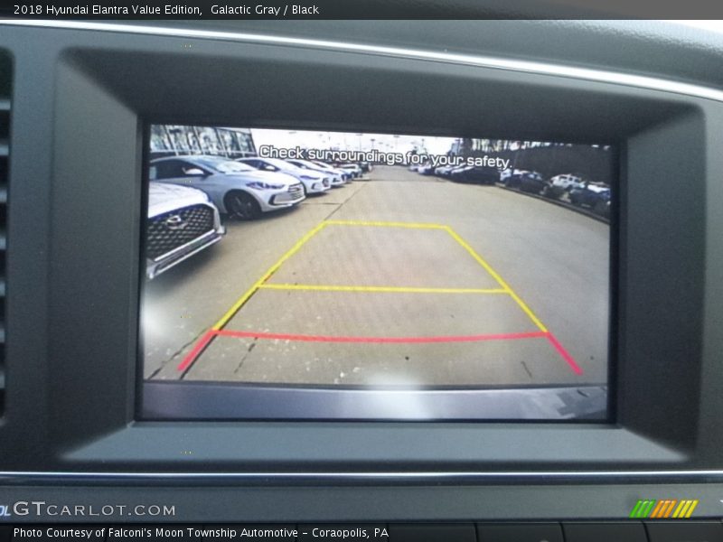Galactic Gray / Black 2018 Hyundai Elantra Value Edition