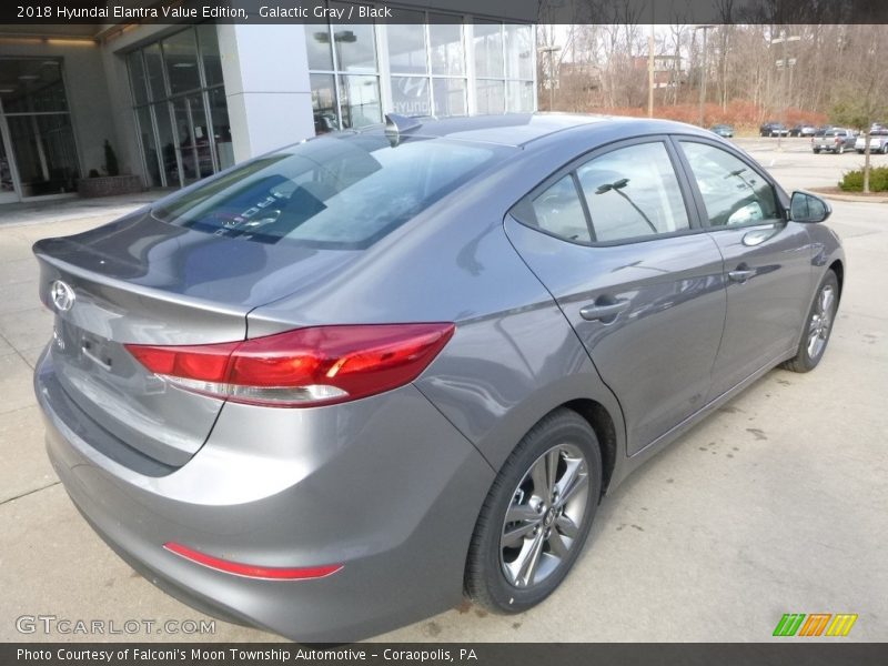 Galactic Gray / Black 2018 Hyundai Elantra Value Edition