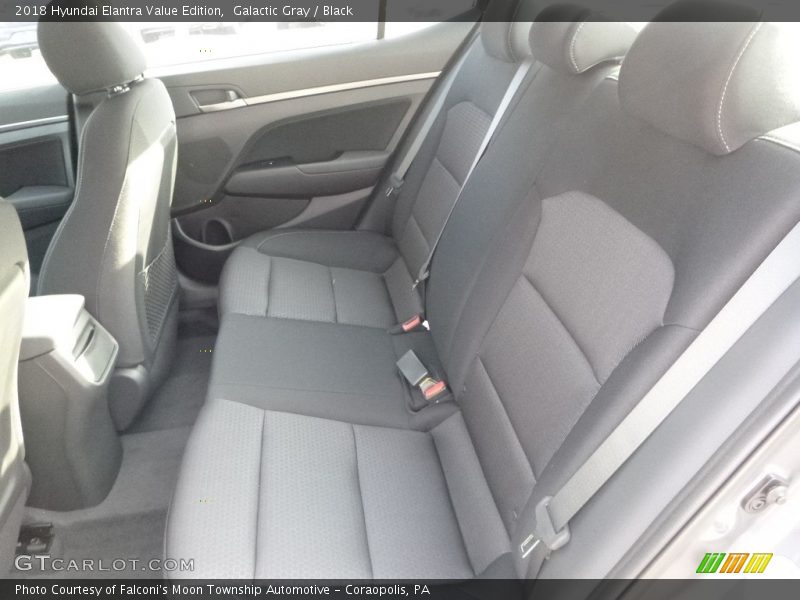 Galactic Gray / Black 2018 Hyundai Elantra Value Edition