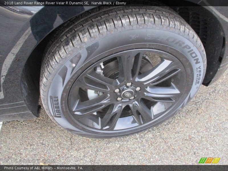 Narvik Black / Ebony 2018 Land Rover Range Rover Velar R Dynamic SE