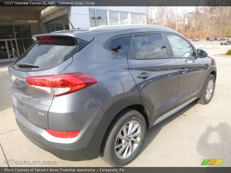 Coliseum Gray / Gray 2017 Hyundai Tucson SE AWD
