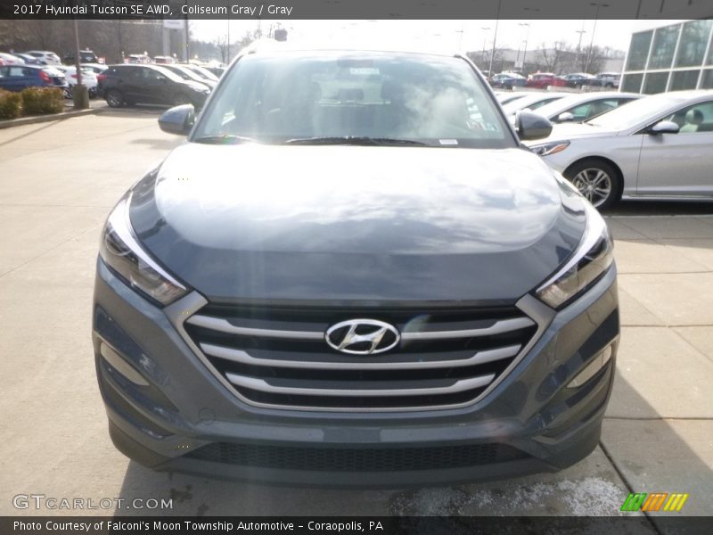 Coliseum Gray / Gray 2017 Hyundai Tucson SE AWD