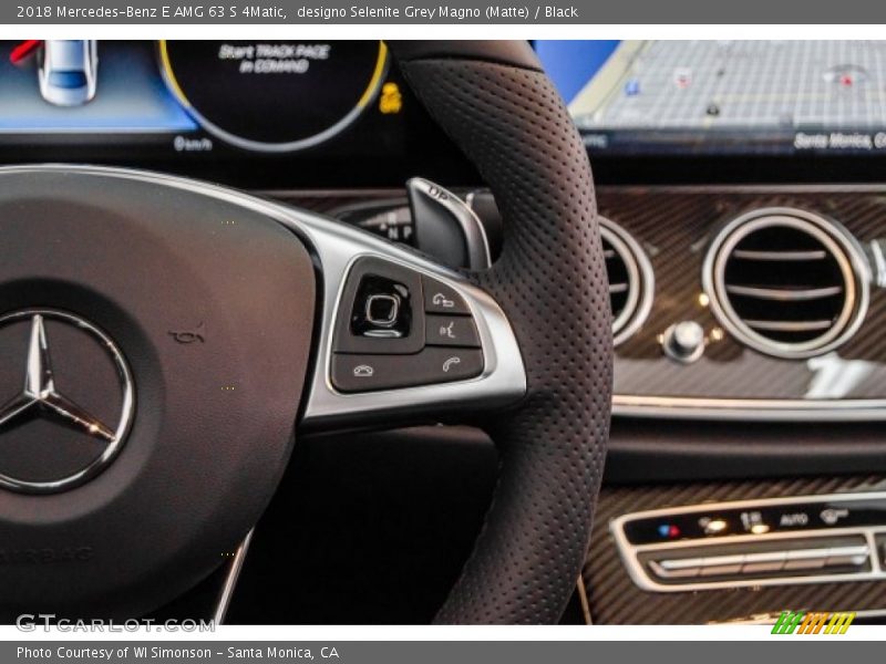 designo Selenite Grey Magno (Matte) / Black 2018 Mercedes-Benz E AMG 63 S 4Matic