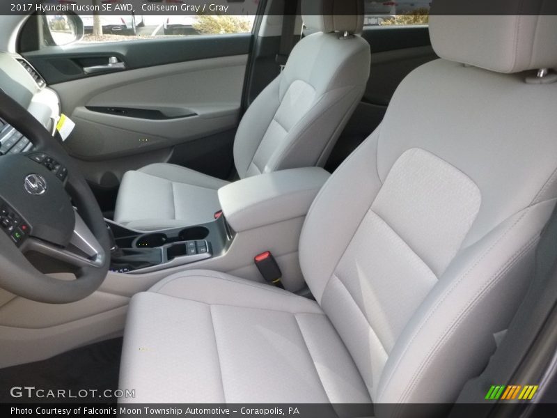 Coliseum Gray / Gray 2017 Hyundai Tucson SE AWD