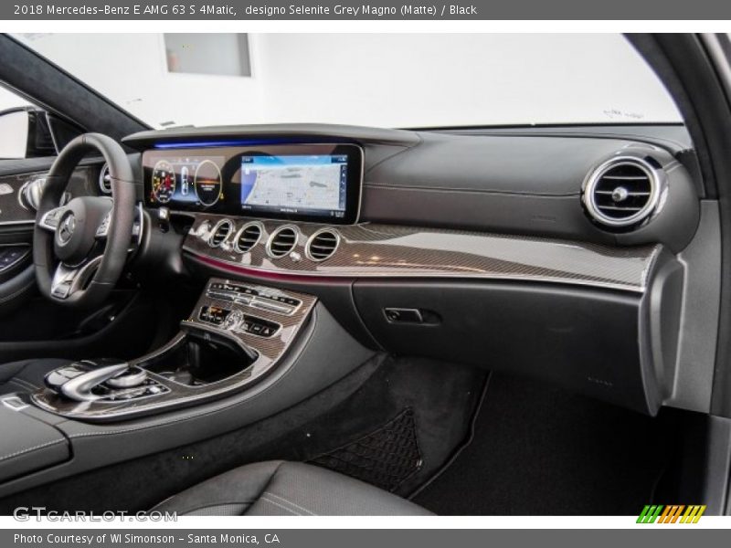 Dashboard of 2018 E AMG 63 S 4Matic