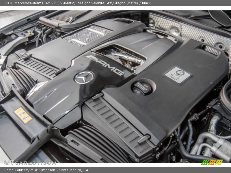 2018 E AMG 63 S 4Matic Engine - 4.0 Liter AMG biturbo DOHC 32-Valve VVT V8