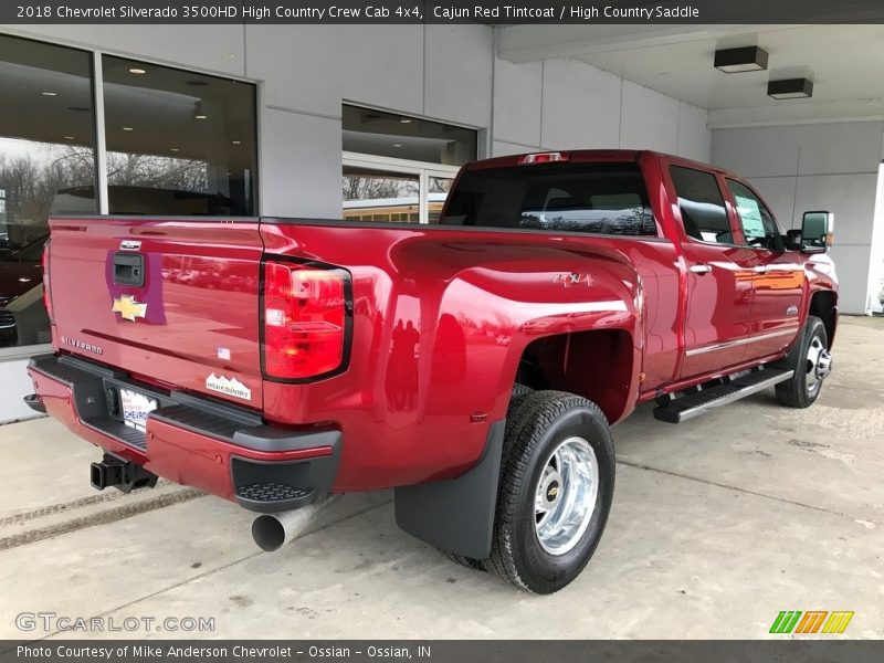 Cajun Red Tintcoat / High Country Saddle 2018 Chevrolet Silverado 3500HD High Country Crew Cab 4x4