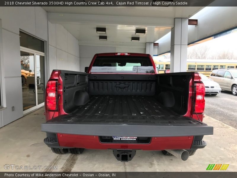 Cajun Red Tintcoat / High Country Saddle 2018 Chevrolet Silverado 3500HD High Country Crew Cab 4x4