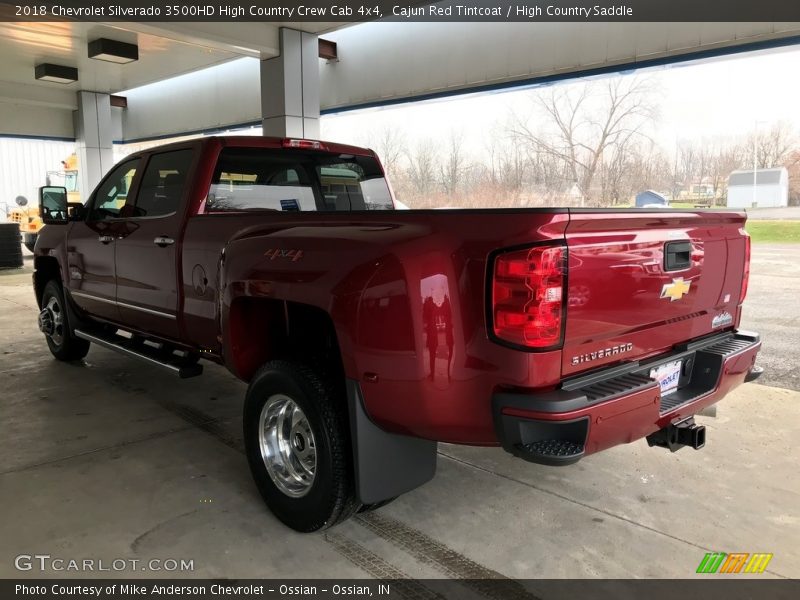 Cajun Red Tintcoat / High Country Saddle 2018 Chevrolet Silverado 3500HD High Country Crew Cab 4x4