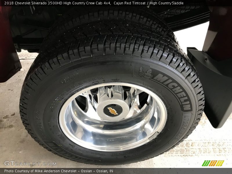 Cajun Red Tintcoat / High Country Saddle 2018 Chevrolet Silverado 3500HD High Country Crew Cab 4x4