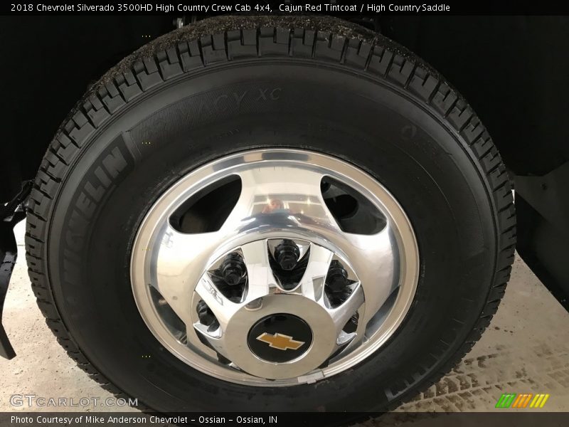 Cajun Red Tintcoat / High Country Saddle 2018 Chevrolet Silverado 3500HD High Country Crew Cab 4x4