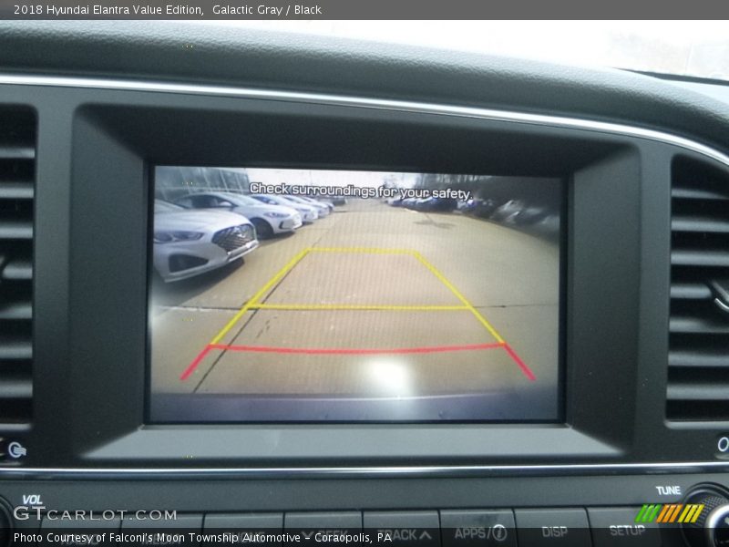 Galactic Gray / Black 2018 Hyundai Elantra Value Edition