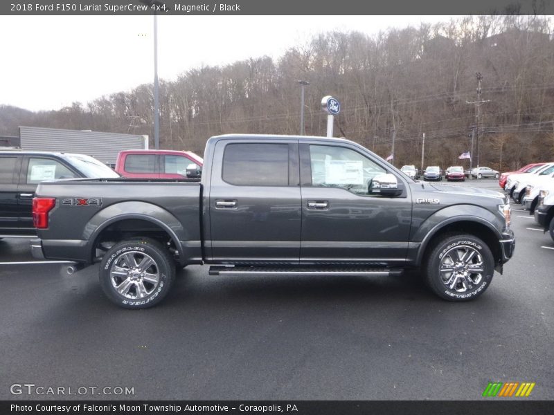 Magnetic / Black 2018 Ford F150 Lariat SuperCrew 4x4