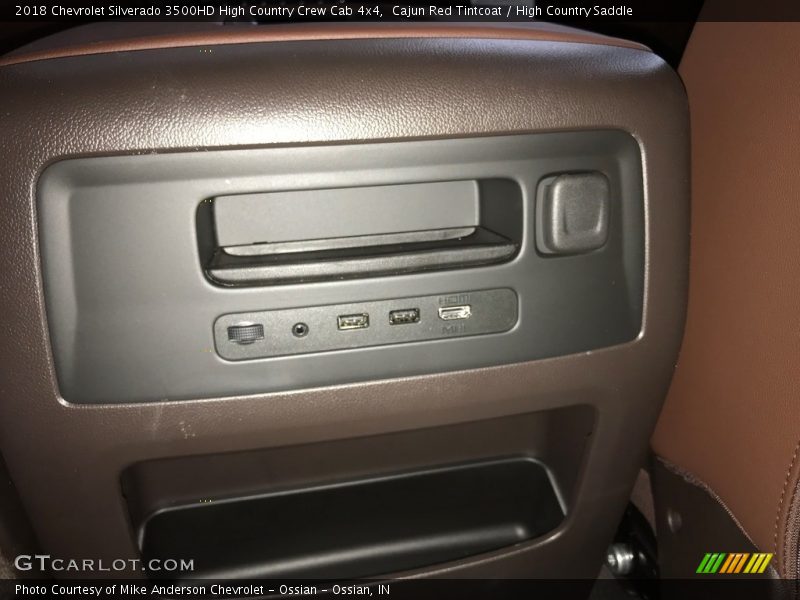 Cajun Red Tintcoat / High Country Saddle 2018 Chevrolet Silverado 3500HD High Country Crew Cab 4x4
