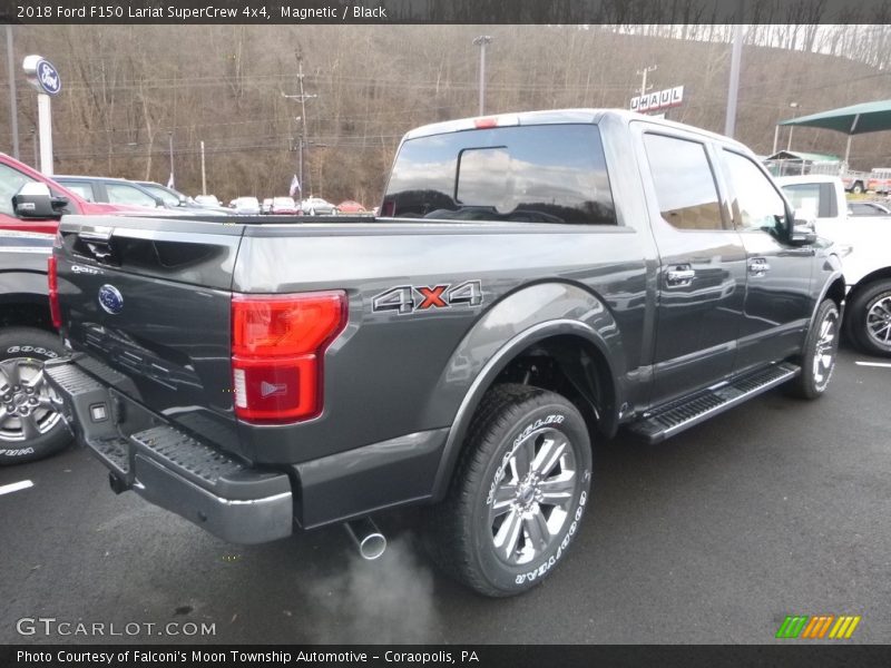 Magnetic / Black 2018 Ford F150 Lariat SuperCrew 4x4