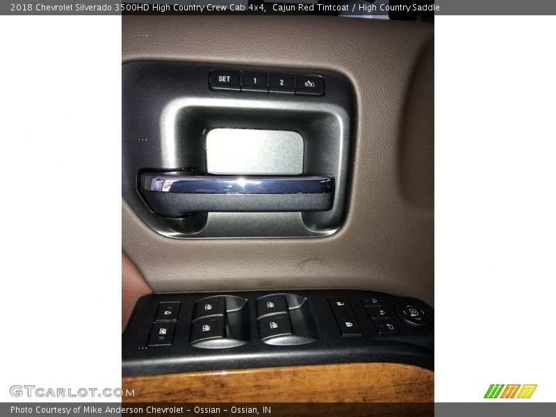 Cajun Red Tintcoat / High Country Saddle 2018 Chevrolet Silverado 3500HD High Country Crew Cab 4x4