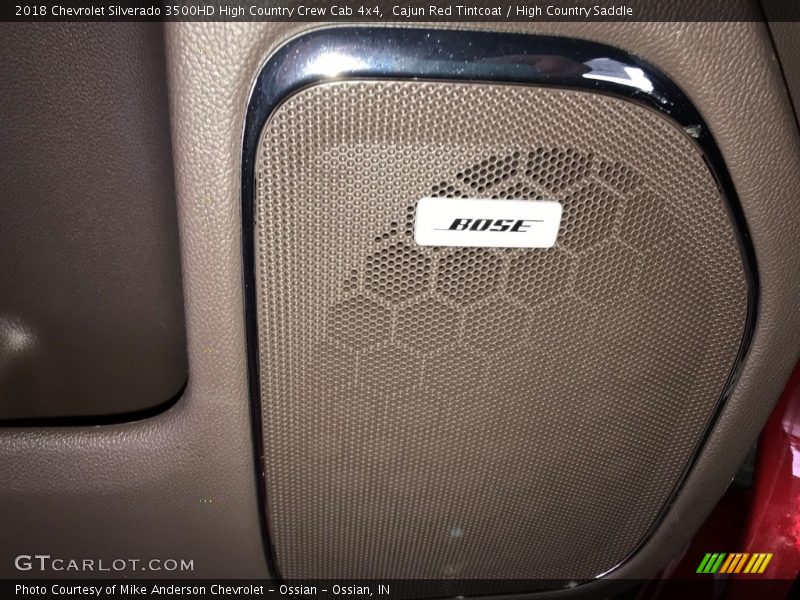 Cajun Red Tintcoat / High Country Saddle 2018 Chevrolet Silverado 3500HD High Country Crew Cab 4x4