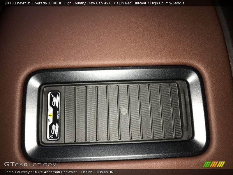 Cajun Red Tintcoat / High Country Saddle 2018 Chevrolet Silverado 3500HD High Country Crew Cab 4x4