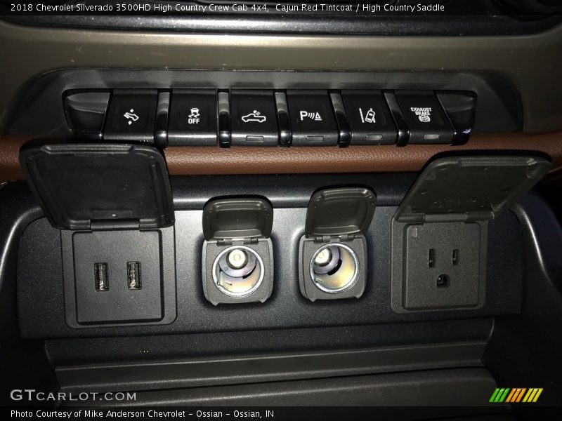 Cajun Red Tintcoat / High Country Saddle 2018 Chevrolet Silverado 3500HD High Country Crew Cab 4x4