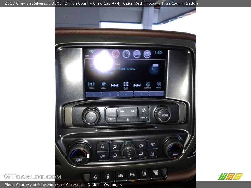 Cajun Red Tintcoat / High Country Saddle 2018 Chevrolet Silverado 3500HD High Country Crew Cab 4x4