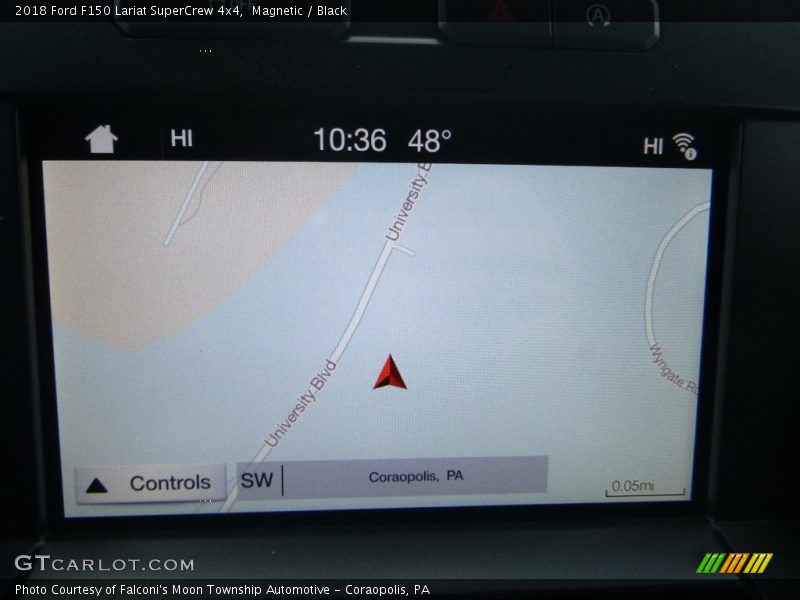 Magnetic / Black 2018 Ford F150 Lariat SuperCrew 4x4